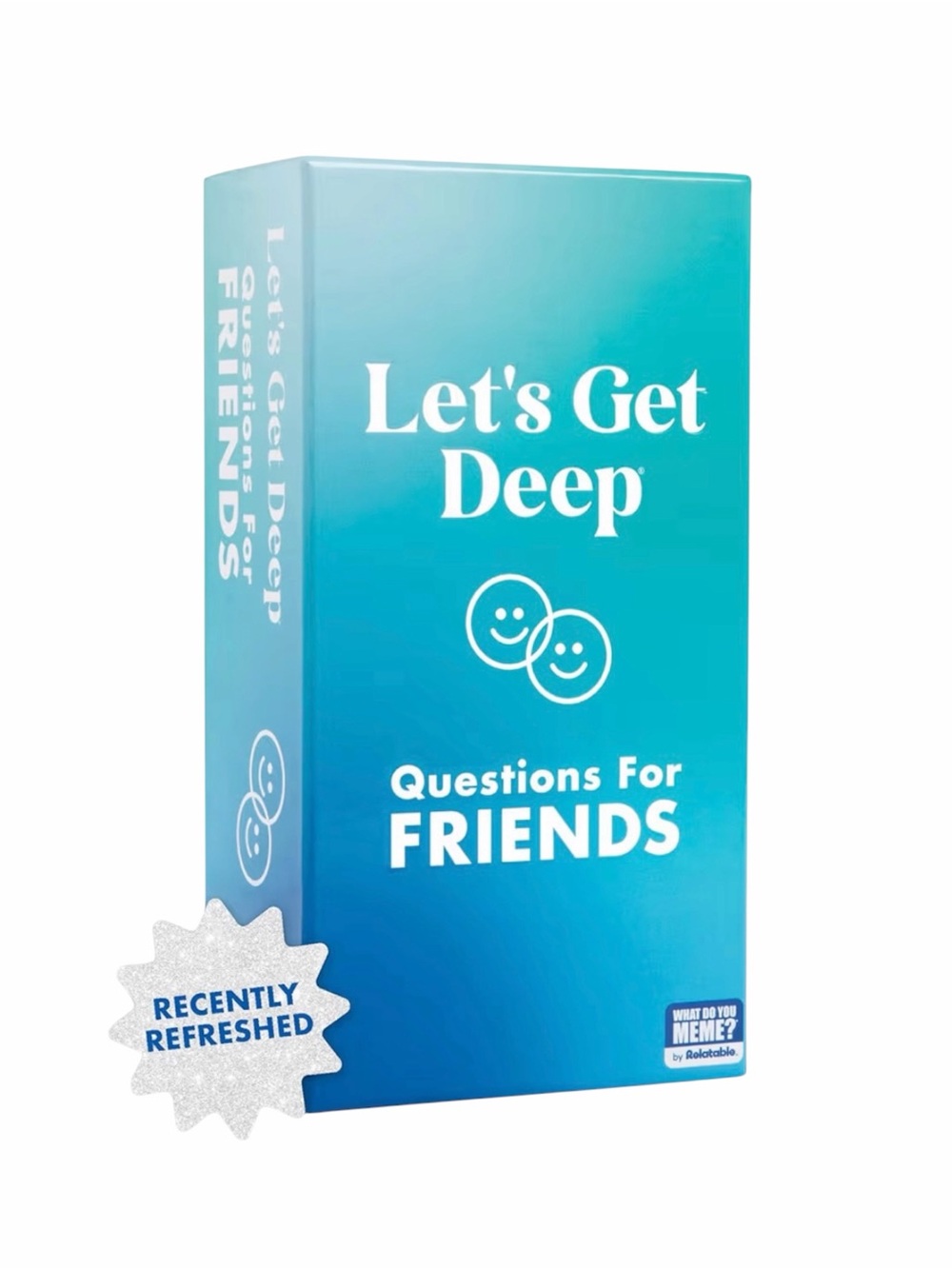 Let's Get Deep Questions For Friends Card Game NWT
